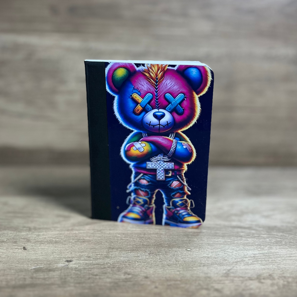 Street-Style Bear Pocket Notebook