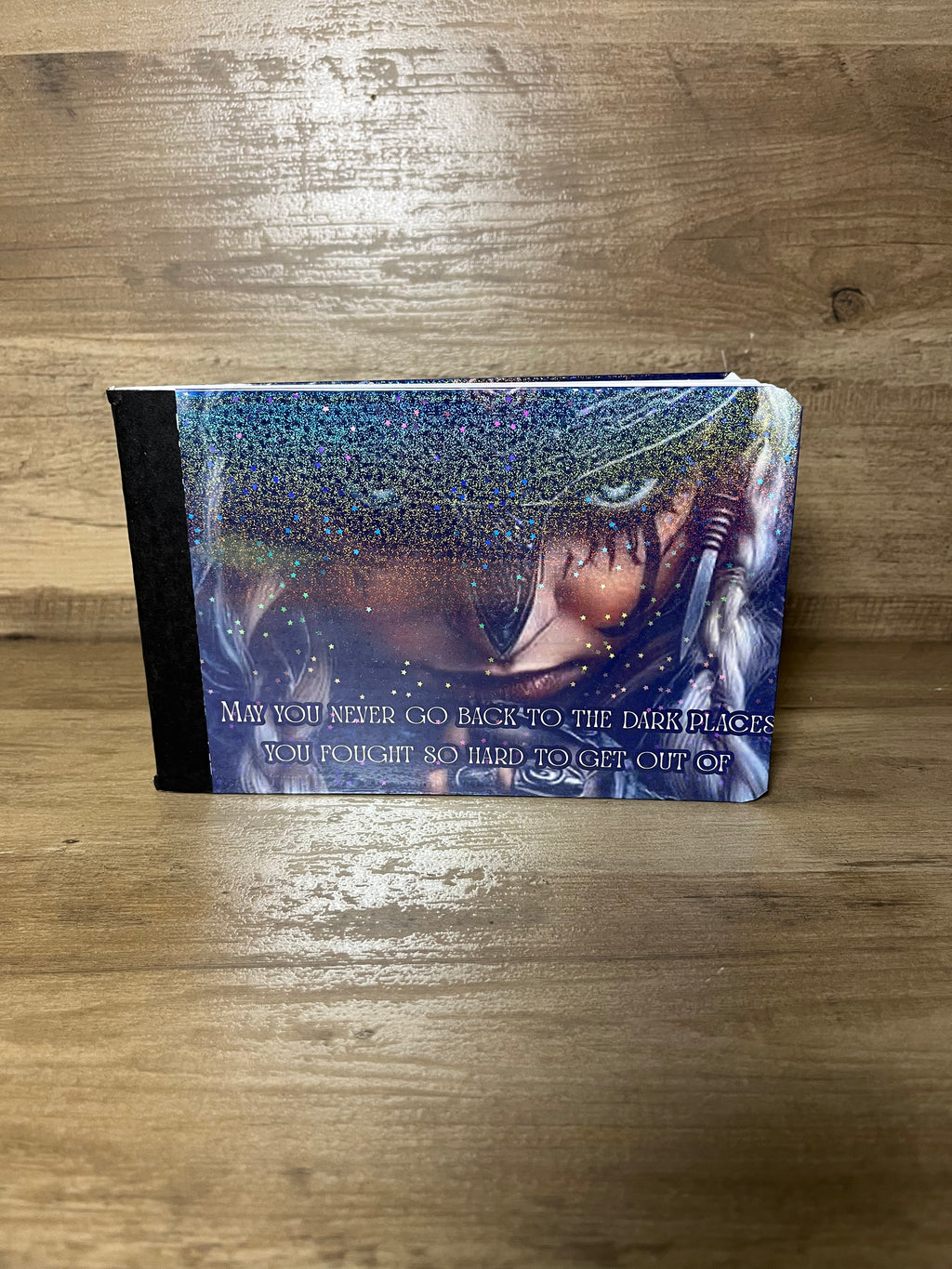 Warrior Spirit Glitter Journal – Half Size