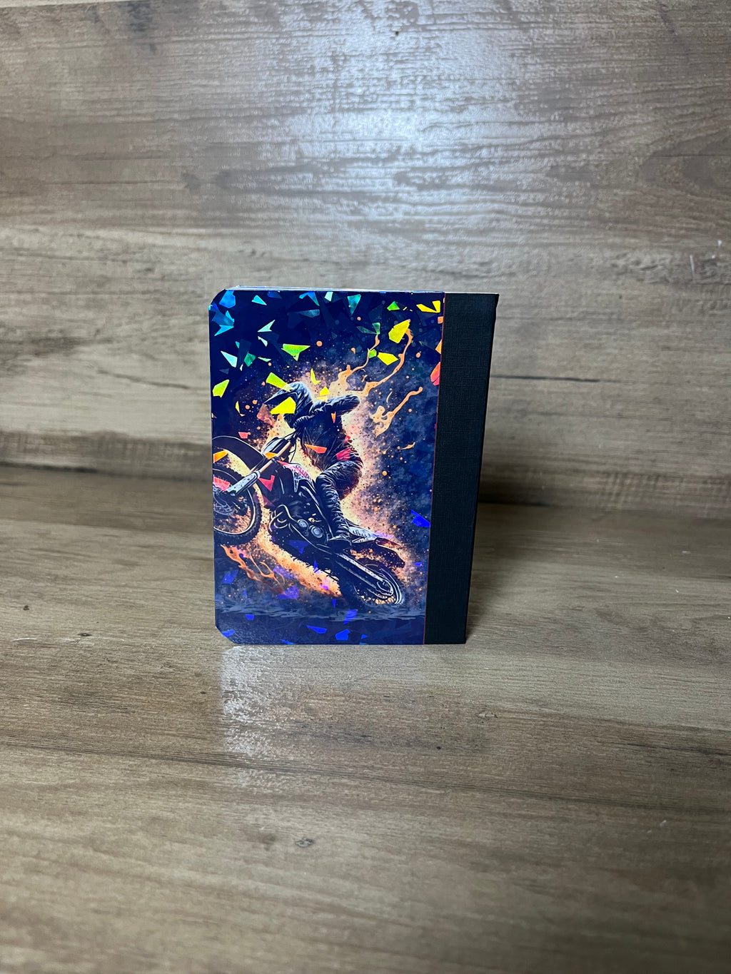 Moto Flame Rider Mini Notebook