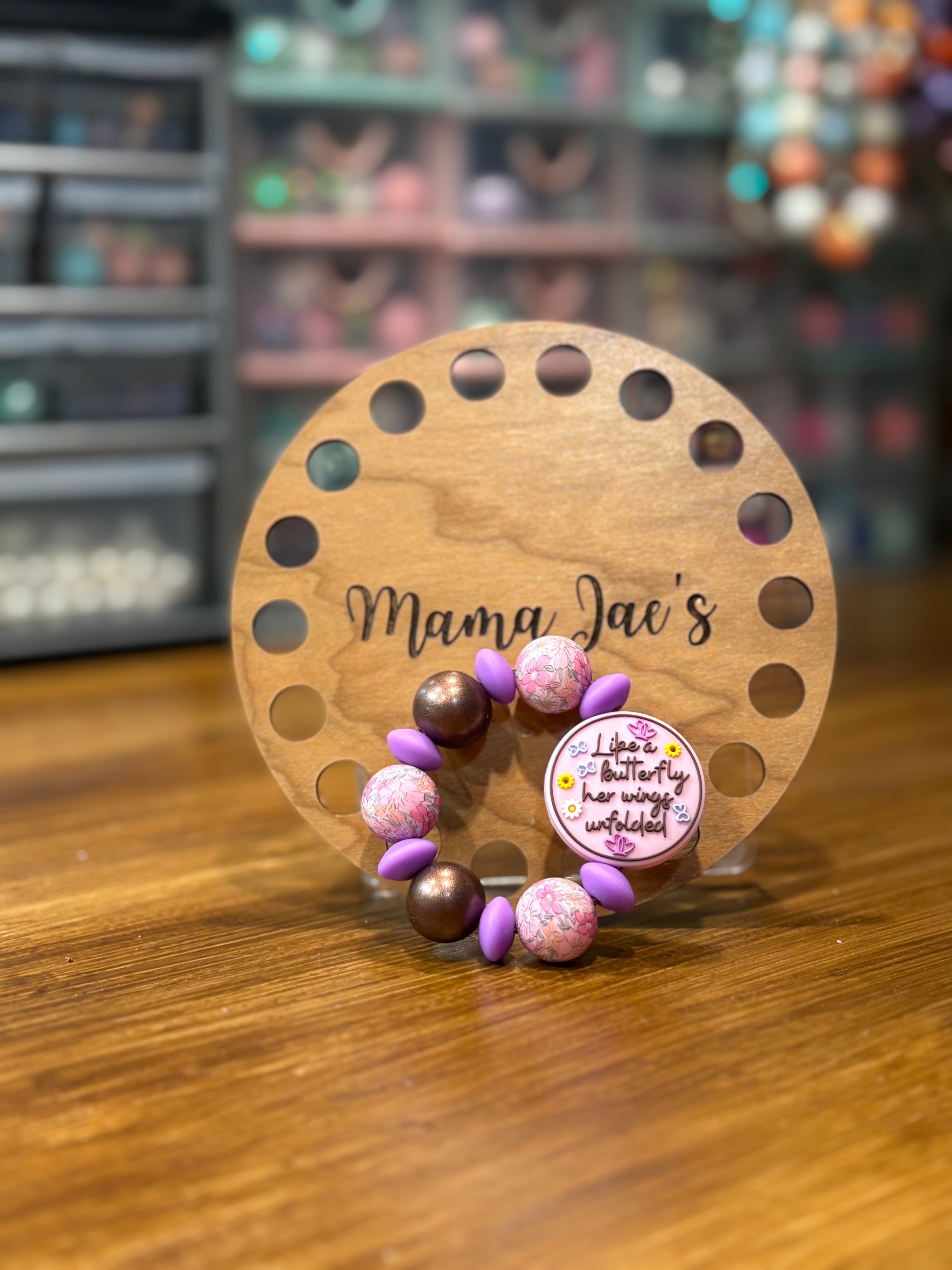 Butterfly Wings Tumbler Charm