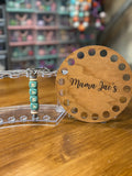 Teal MAMA Keychain