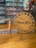 Peach MAMA Keychain