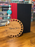 Spicy Books & Icy Coffee Beaded Journal/Book Marker