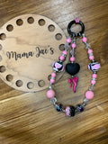 Pink Sweetheart Triple-Dangle Accessory Charm