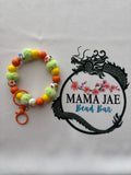 Sunshine Pop Wristlet Keychain