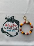 Warm Autumn Luxe Wristlet Keychain