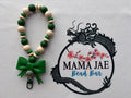 Emerald Bow Wristlet