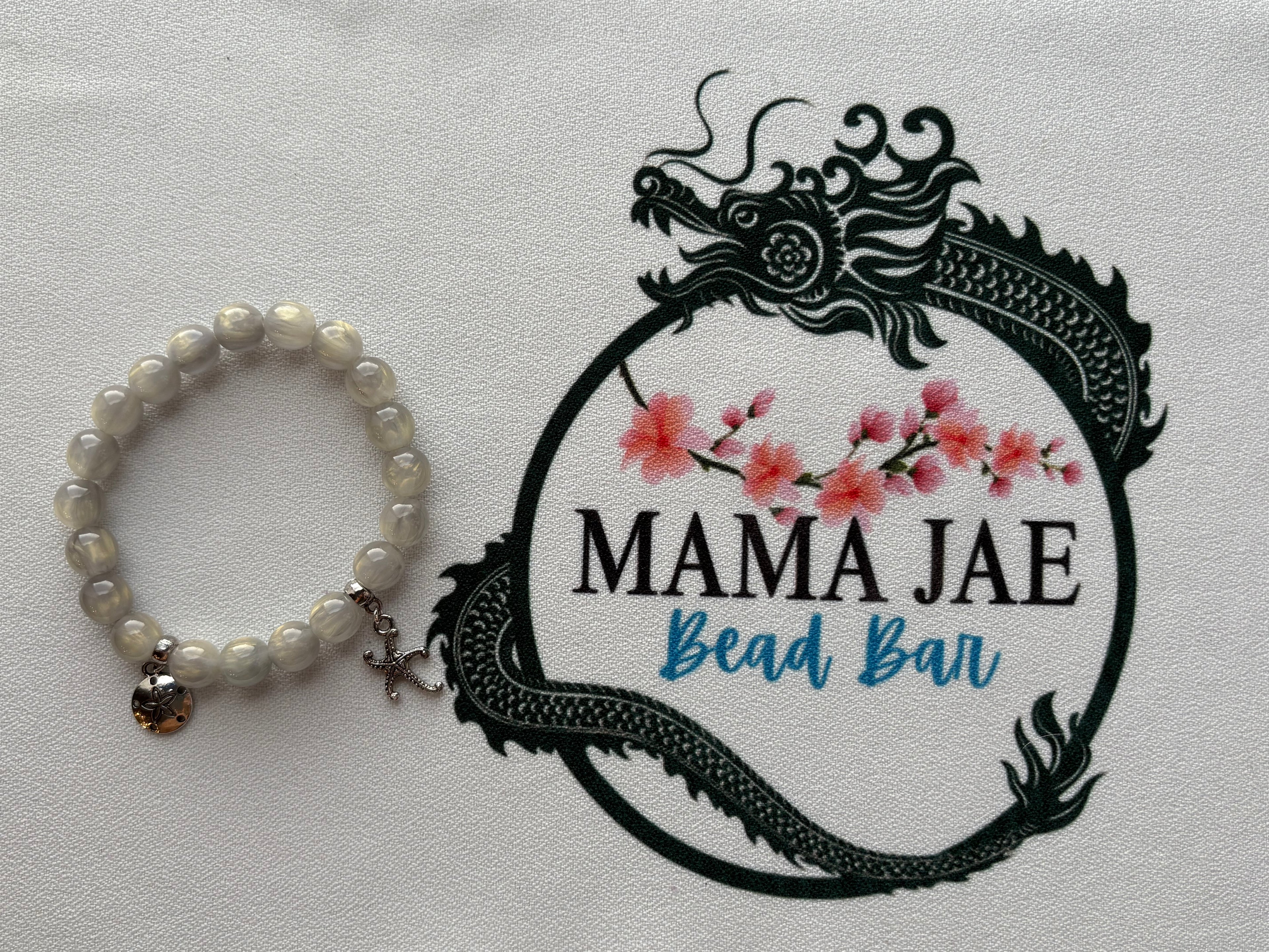Coastal Charm Beaded Bracelet