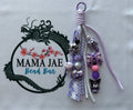 Purple Goth Bunny Phone Charm – Kawaii Bag Charm Accessory