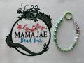 Emerald Pearl Butterfly Phone/Bag Charm