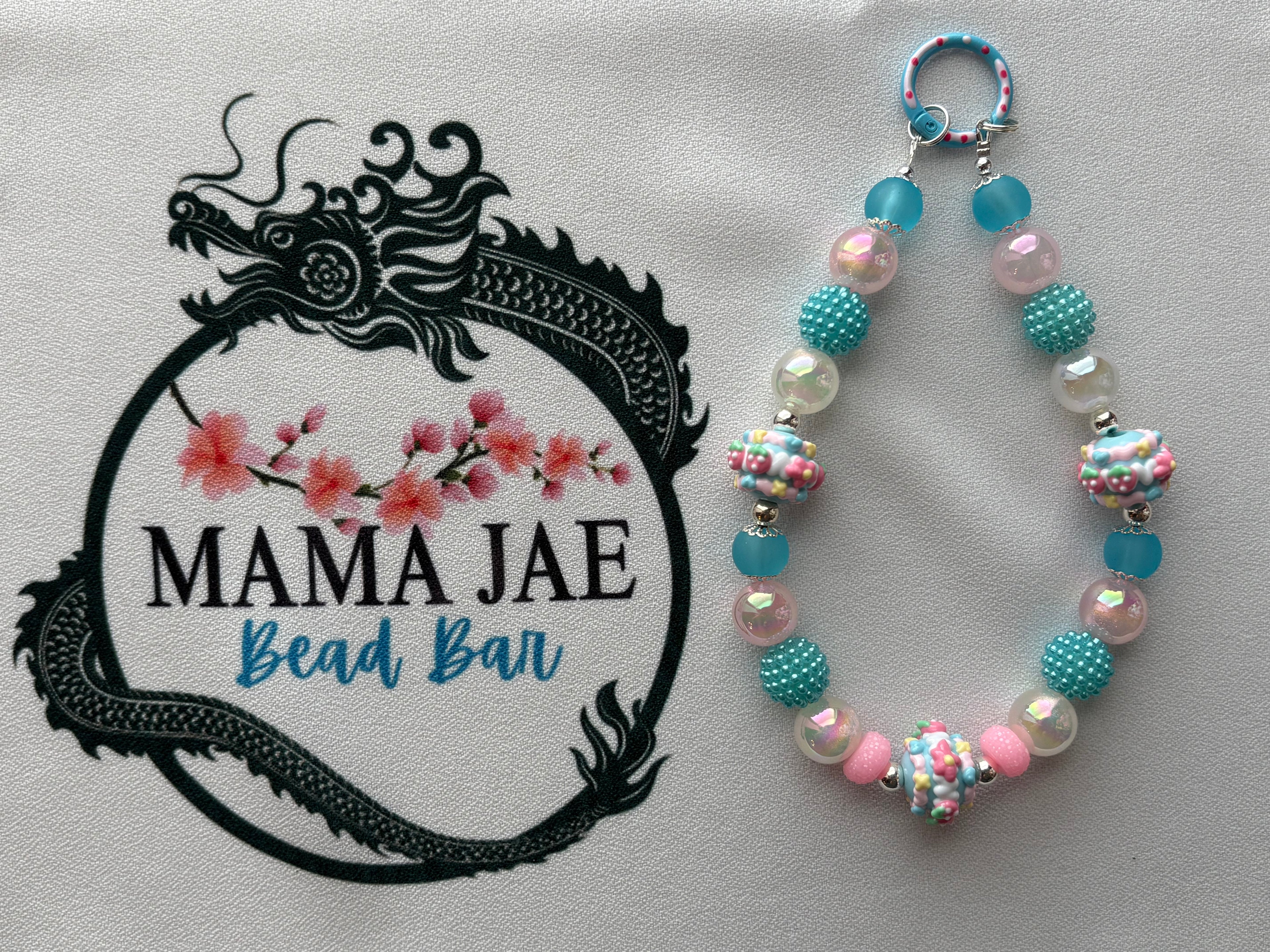 Cotton Candy Splash Phone & Bag Charm